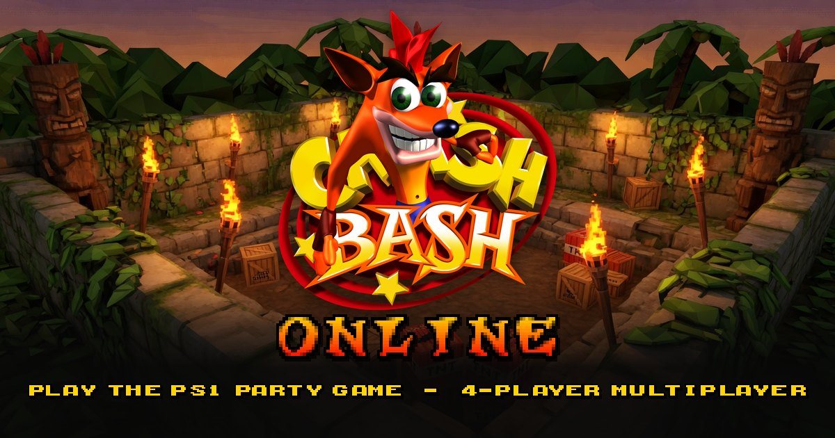 Crash Bash Online recompiled: the project's own preview image