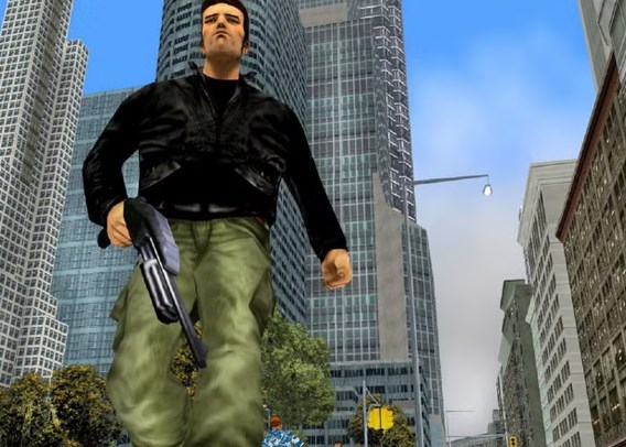 Grand Theft Auto III recompiled: screenshot of the browser version in play