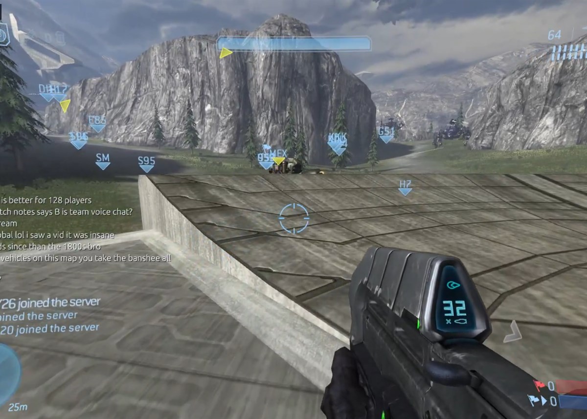 Halo 3 (Project Reclaimer) recompiled: screenshot of the browser version in play