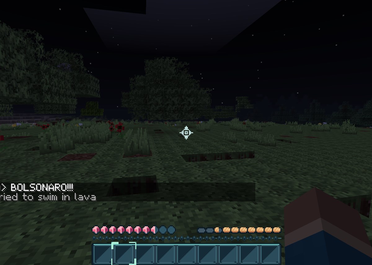 Tweetcraft recompiled: screenshot of the browser version in play