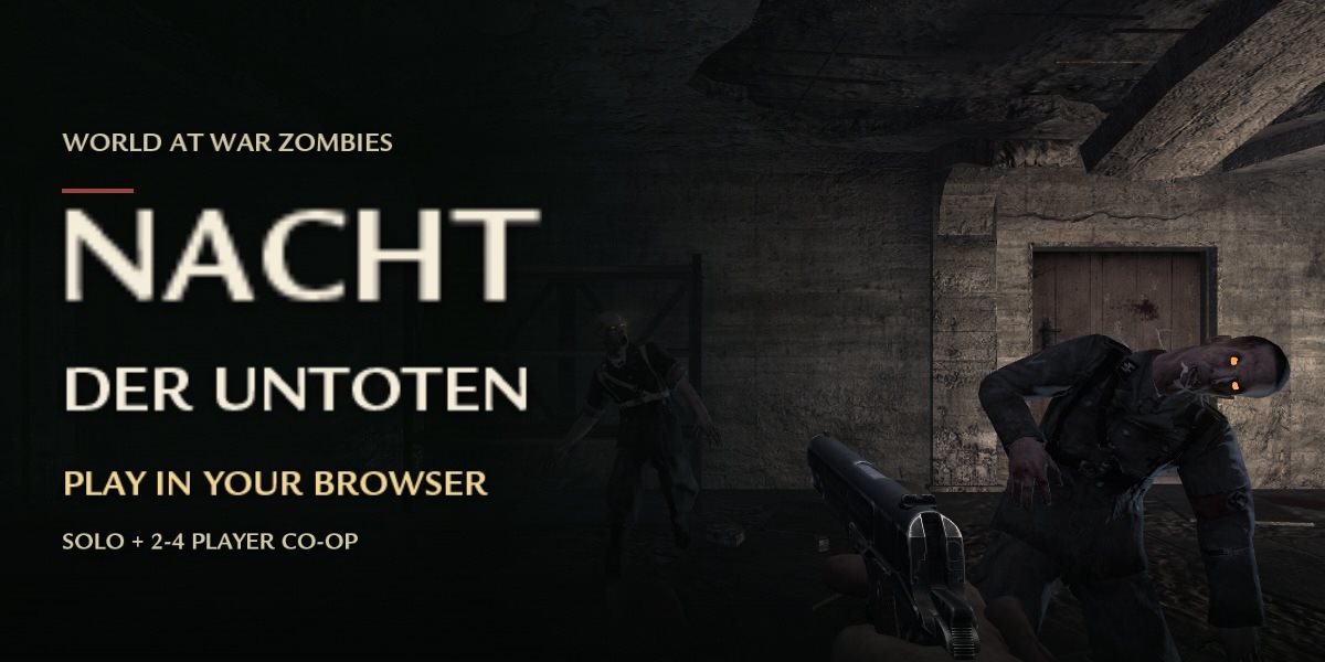 Nacht der Untoten recompiled: the project's own preview image